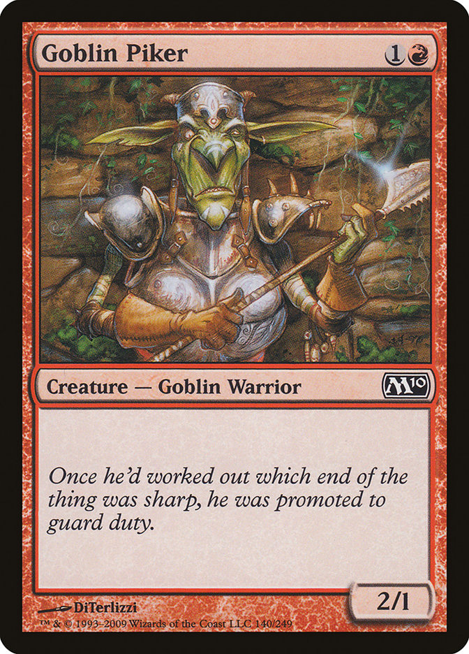 Goblin Piker [Magic 2010] | The CG Realm