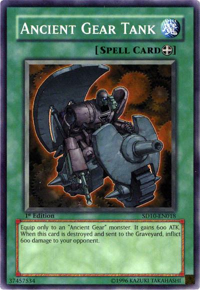 Ancient Gear Tank [SD10-EN018] Common | The CG Realm