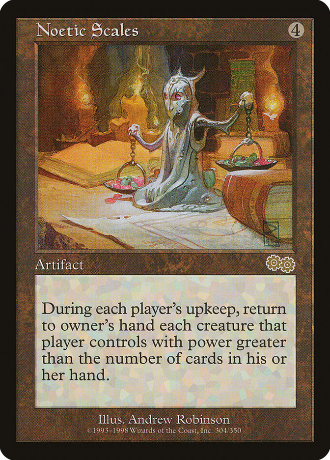 Noetic Scales [Urza's Saga] | The CG Realm