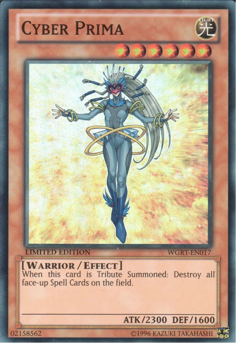 Cyber Prima [WGRT-EN017] Super Rare | The CG Realm