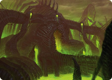 The Dross Pits Art Card [Phyrexia: All Will Be One Art Series] | The CG Realm