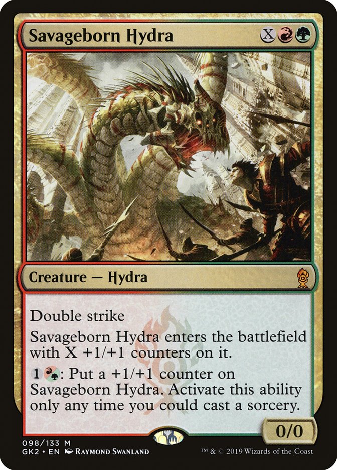 Savageborn Hydra [Ravnica Allegiance Guild Kit] | The CG Realm