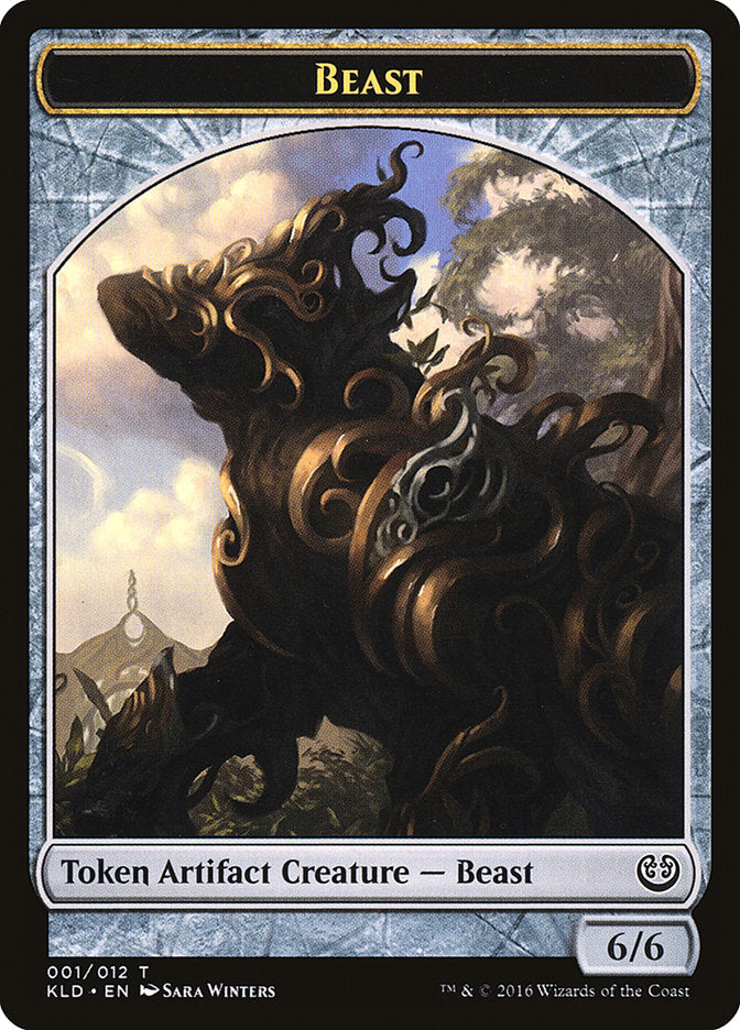 Beast Token [Kaladesh Tokens] | The CG Realm