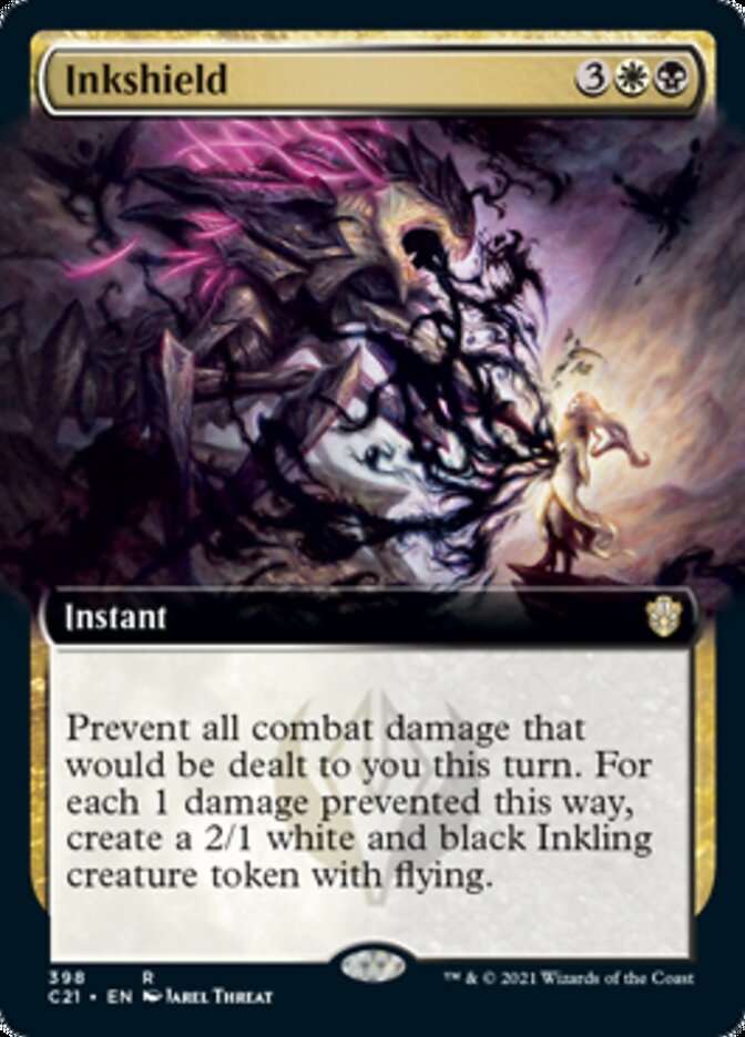 Inkshield (Extended Art) [Commander 2021] | The CG Realm