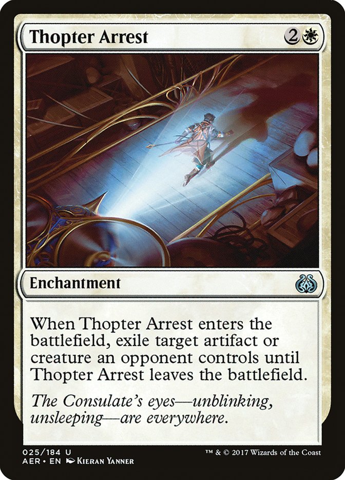 Thopter Arrest [Aether Revolt] | The CG Realm