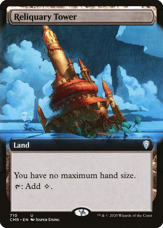 Reliquary Tower (Extended Art) [Commander Legends] | The CG Realm