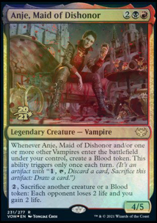 Anje, Maid of Dishonor [Innistrad: Crimson Vow Prerelease Promos] | The CG Realm