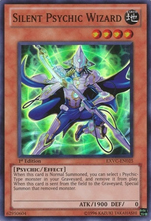 Silent Psychic Wizard [EXVC-EN025] Super Rare | The CG Realm