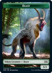 Beast // Treasure Double-Sided Token [Double Masters Tokens] | The CG Realm