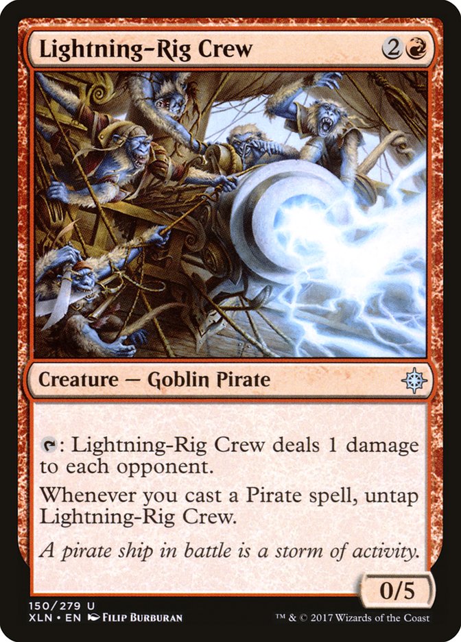 Lightning-Rig Crew [Ixalan] | The CG Realm