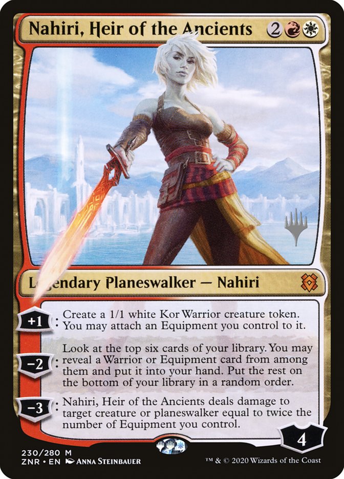 Nahiri, Heir of the Ancients (Promo Pack) [Zendikar Rising Promos] | The CG Realm