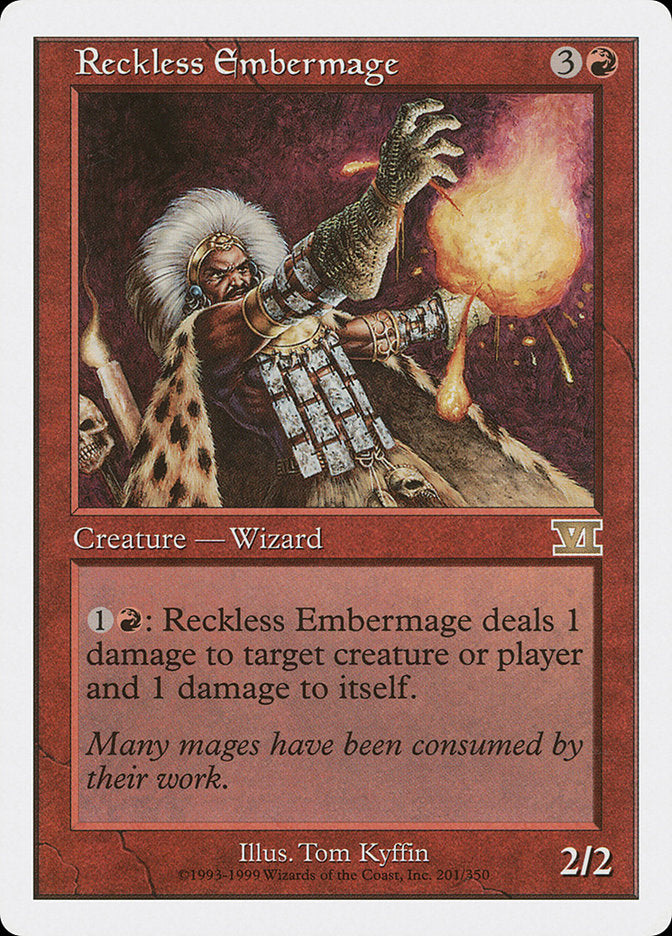Reckless Embermage [Classic Sixth Edition] | The CG Realm