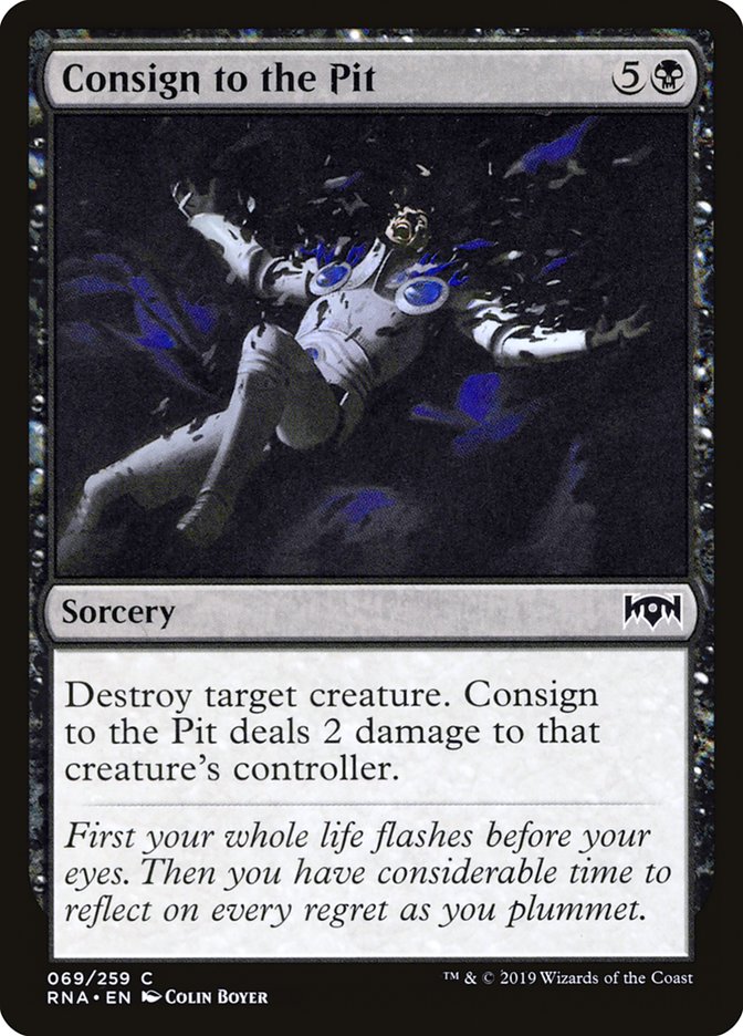 Consign to the Pit [Ravnica Allegiance] | The CG Realm