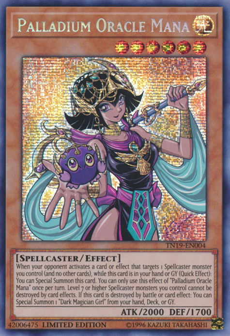 Palladium Oracle Mana [TN19-EN004] Prismatic Secret Rare | The CG Realm