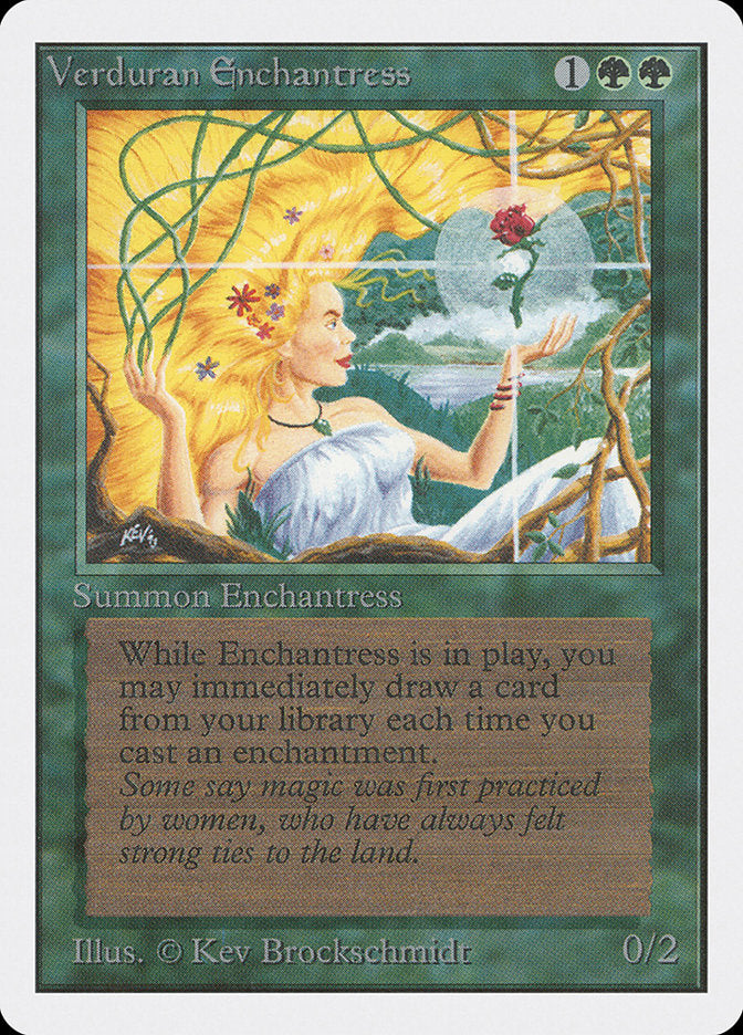 Verduran Enchantress [Unlimited Edition] | The CG Realm