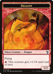 Dragon Egg // Dragon Double-Sided Token [Commander 2018 Tokens] | The CG Realm