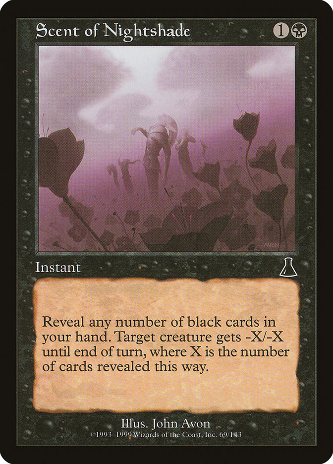 Scent of Nightshade [Urza's Destiny] | The CG Realm