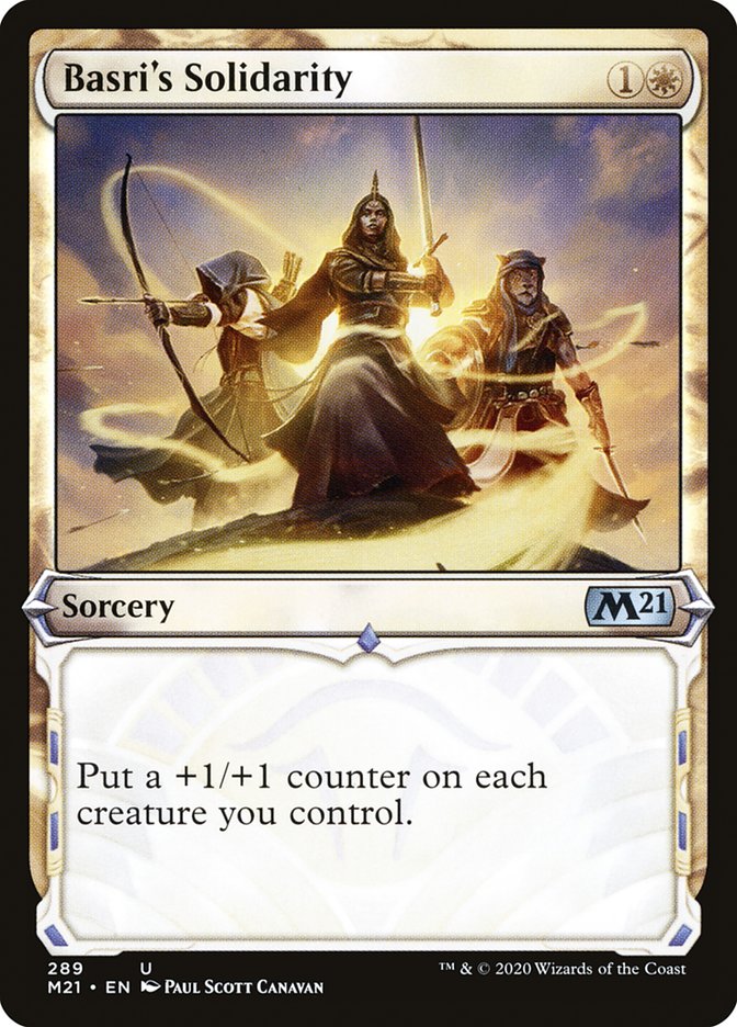 Basri's Solidarity (Showcase) [Core Set 2021] | The CG Realm