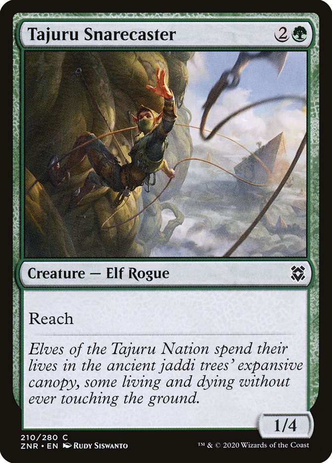 Tajuru Snarecaster [Zendikar Rising] | The CG Realm