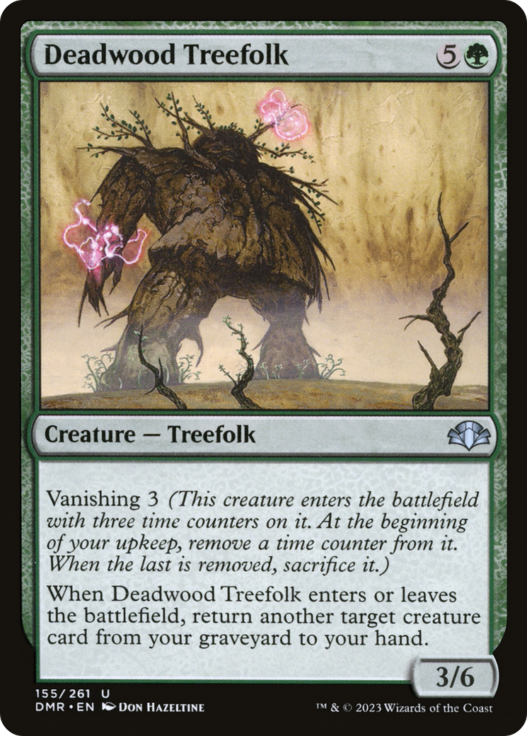 Deadwood Treefolk [Dominaria Remastered] | The CG Realm