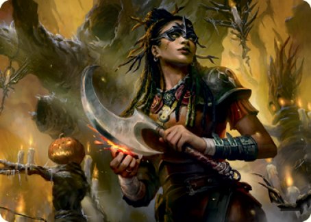 Harvesttide Sentry Art Card [Innistrad: Midnight Hunt Art Series] | The CG Realm