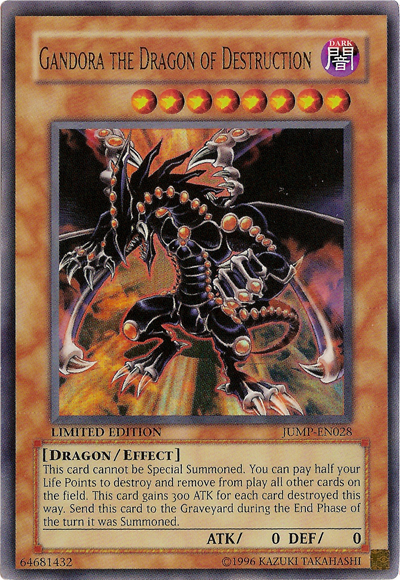 Gandora the Dragon of Destruction [JUMP-EN028] Ultra Rare | The CG Realm