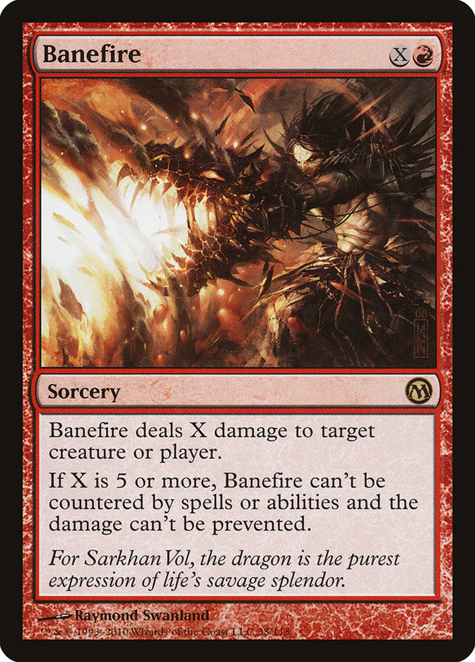 Banefire [Duels of the Planeswalkers] | The CG Realm