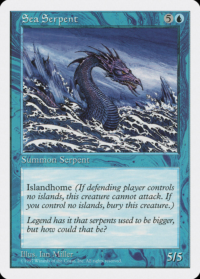 Sea Serpent [Fifth Edition] | The CG Realm