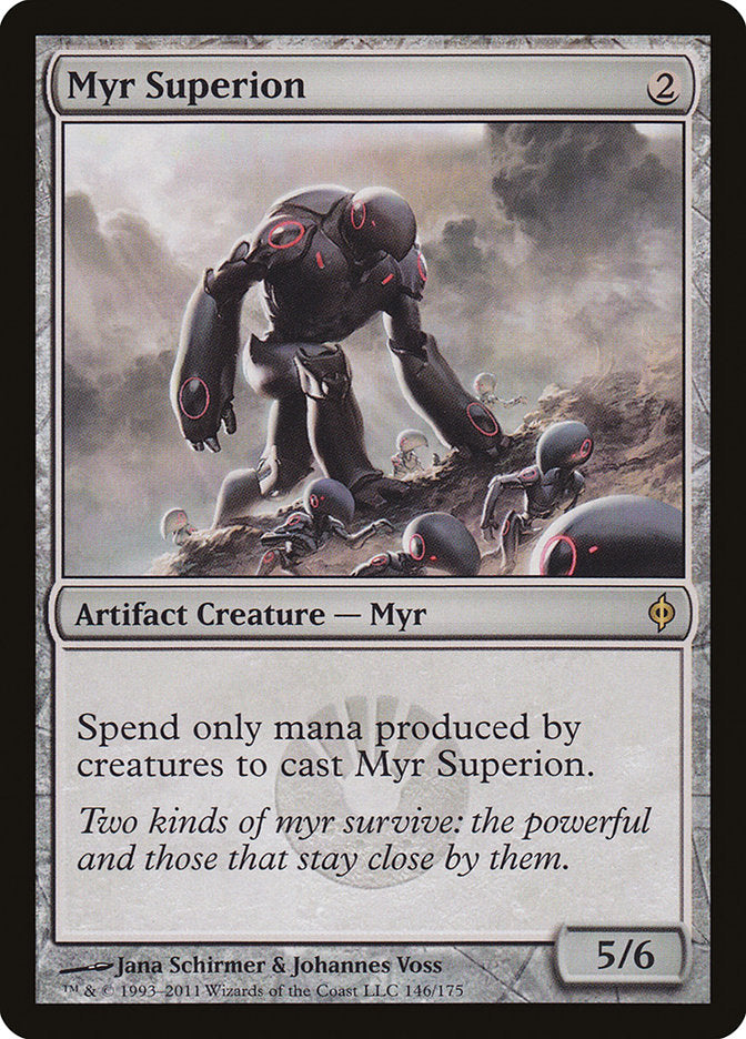 Myr Superion [New Phyrexia] | The CG Realm