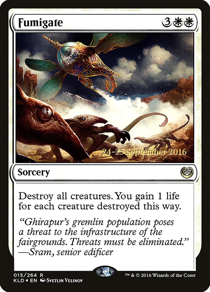 Fumigate [Kaladesh Prerelease Promos] | The CG Realm