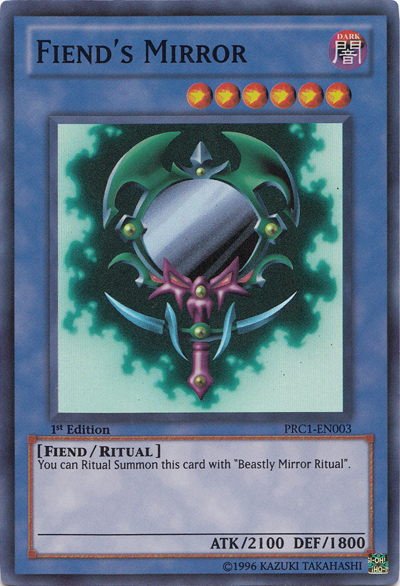 Fiend's Mirror [PRC1-EN003] Super Rare | The CG Realm