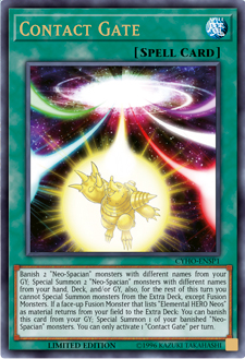 Contact Gate (Sneak Peek) [CYHO-ENSP1] Ultra Rare | The CG Realm