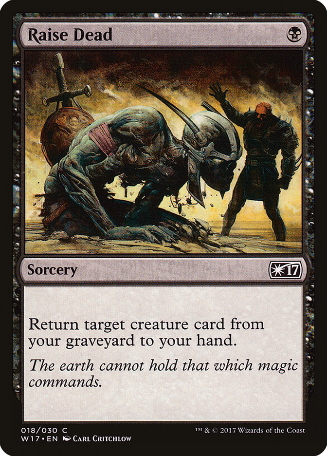 Raise Dead [Welcome Deck 2017] | The CG Realm