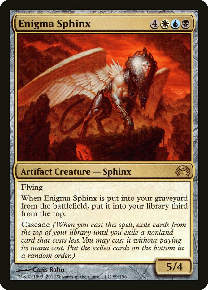 Enigma Sphinx [Planechase 2012] | The CG Realm