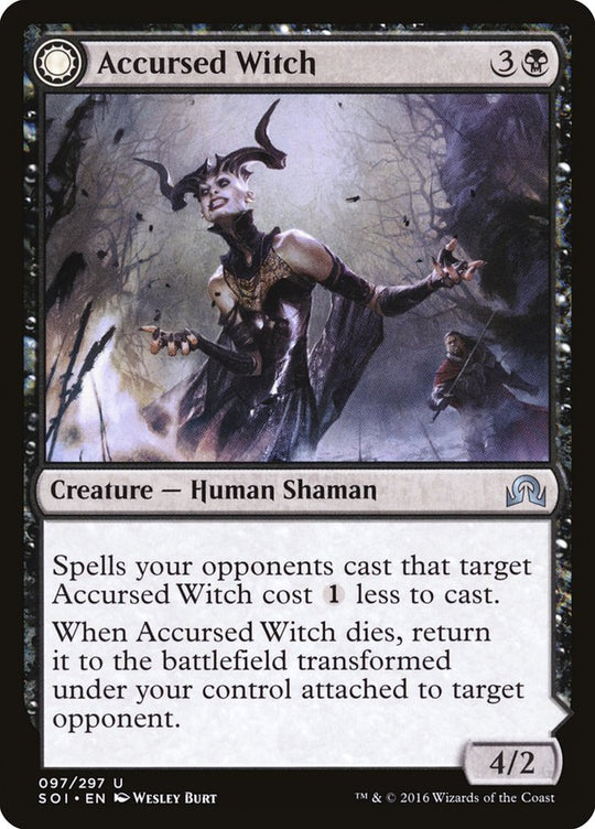 Accursed Witch (SOI-097) - Shadows over Innistrad: (Double Faced Transform)