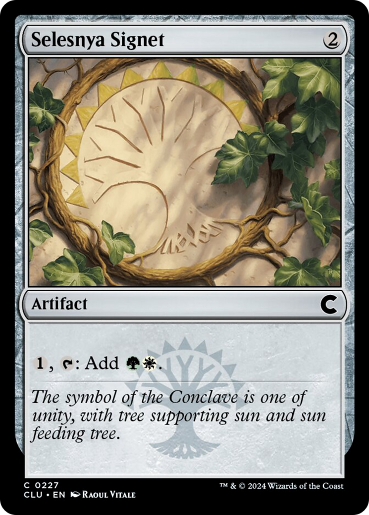 Selesnya Signet [Ravnica: Clue Edition] | The CG Realm