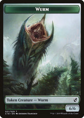 Beast (013) // Wurm Double-Sided Token [Commander 2019 Tokens] | The CG Realm