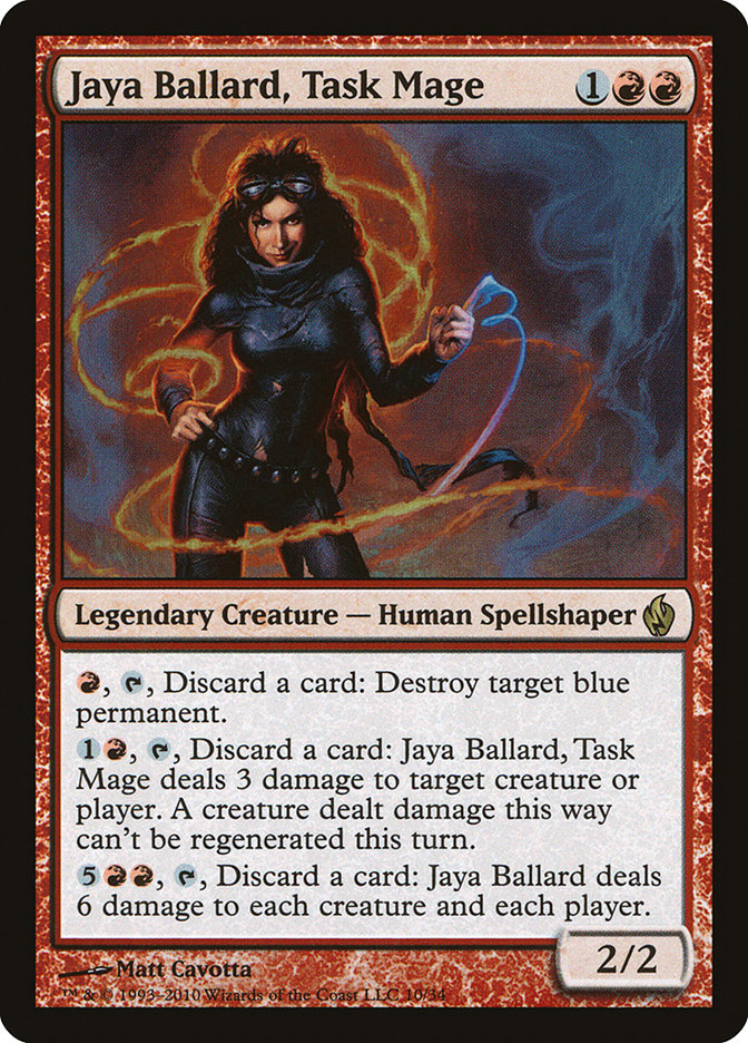 Jaya Ballard, Task Mage [Premium Deck Series: Fire and Lightning] | The CG Realm