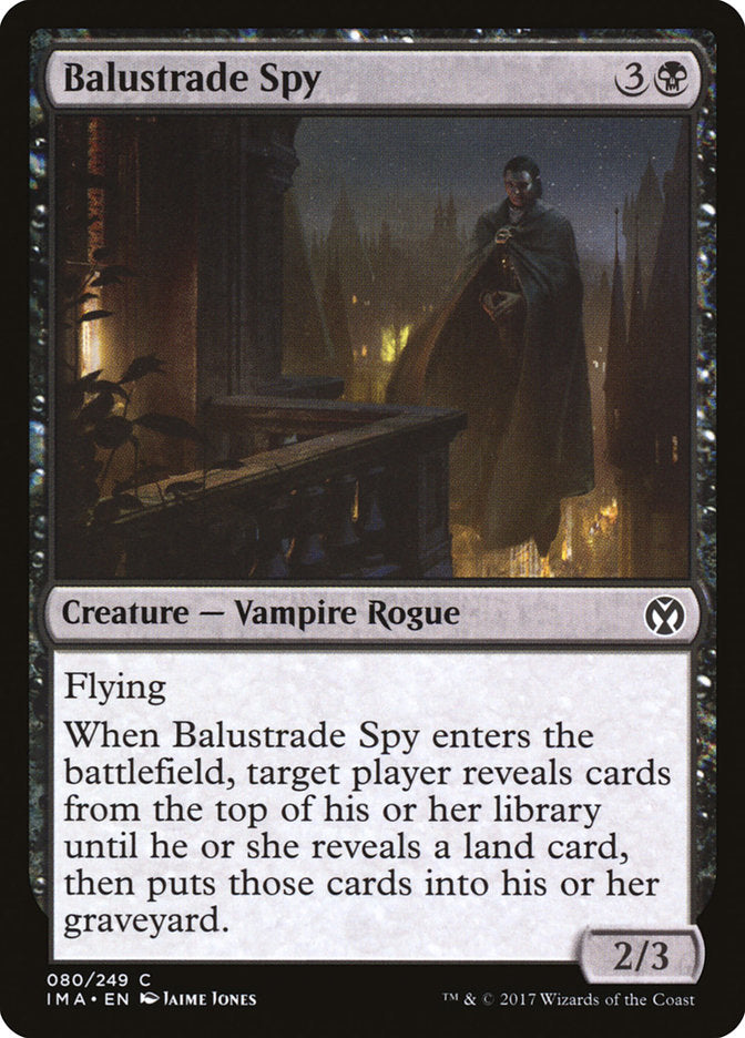 Balustrade Spy [Iconic Masters] | The CG Realm