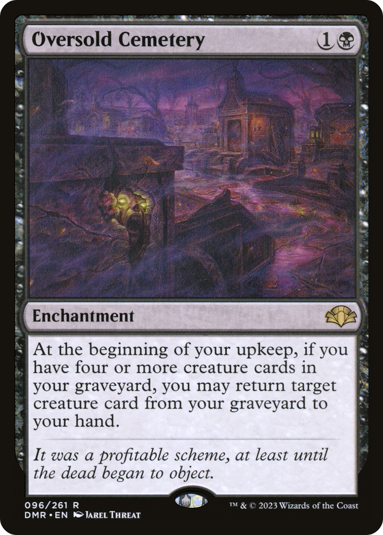 Oversold Cemetery [Dominaria Remastered] | The CG Realm