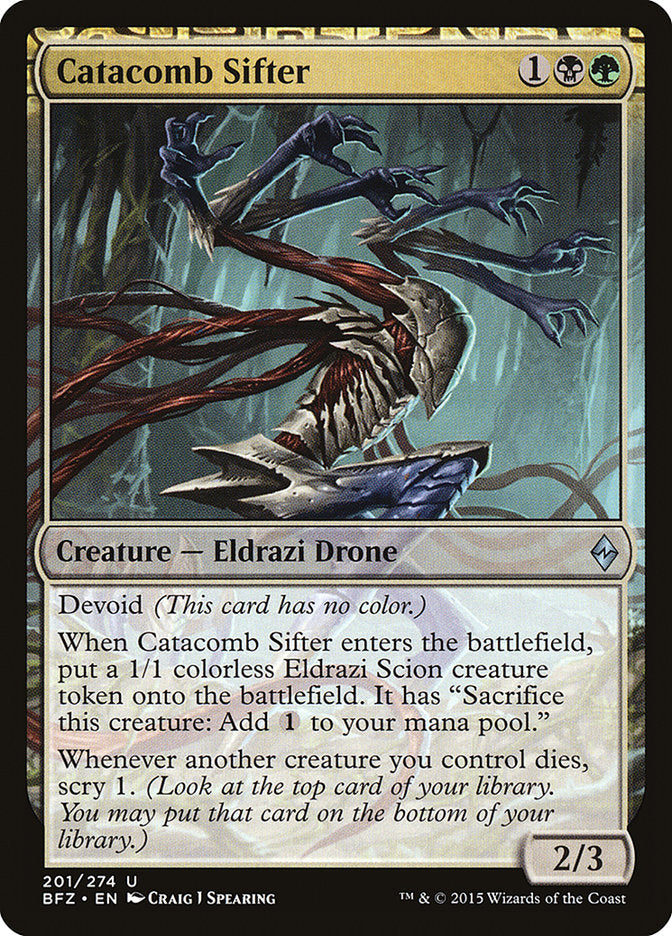 Catacomb Sifter [Battle for Zendikar] | The CG Realm