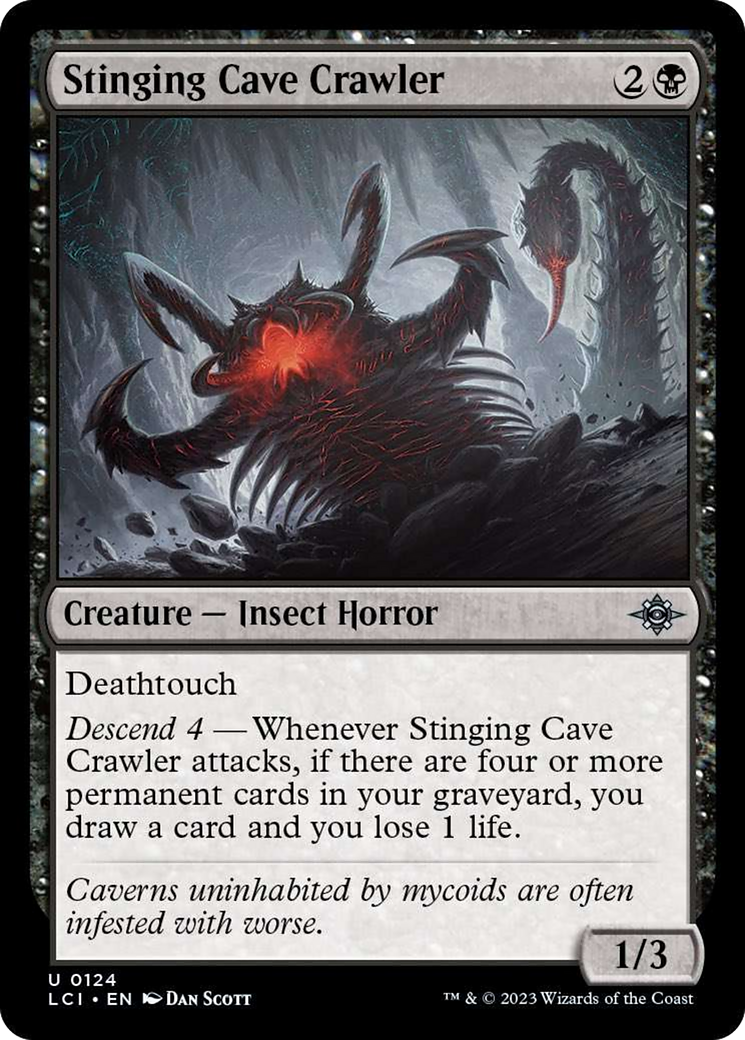 Stinging Cave Crawler [The Lost Caverns of Ixalan] | The CG Realm
