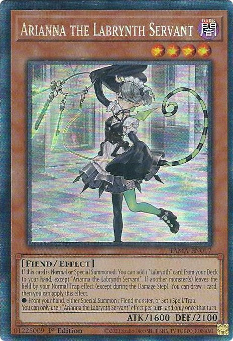 Arianna the Labrynth Servant [TAMA-EN017] Collector's Rare | The CG Realm