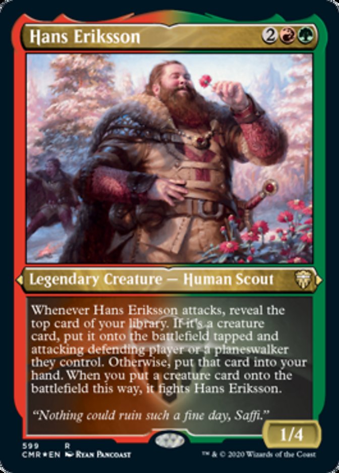 Hans Eriksson (Etched) [Commander Legends] | The CG Realm