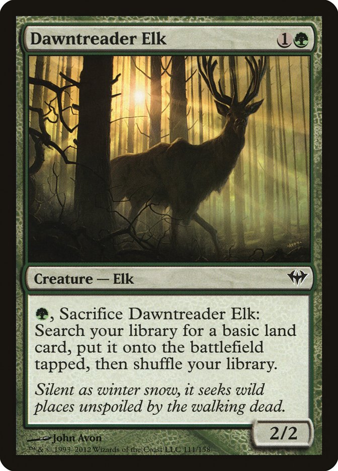 Dawntreader Elk [Dark Ascension] | The CG Realm