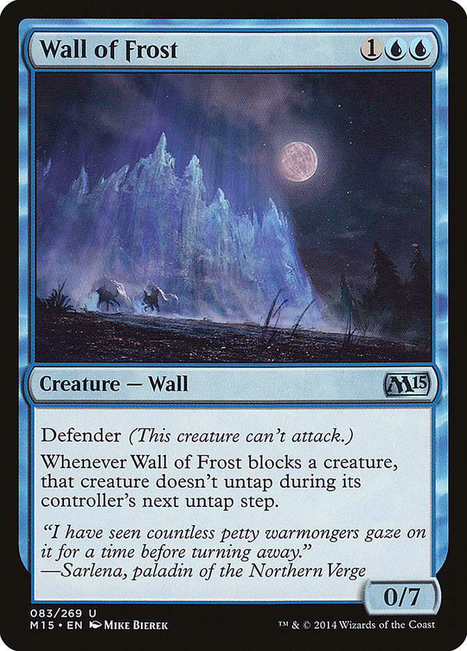 Wall of Frost [Magic 2015] | The CG Realm