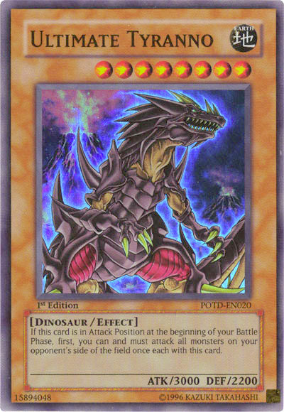 Ultimate Tyranno [POTD-EN020] Super Rare | The CG Realm