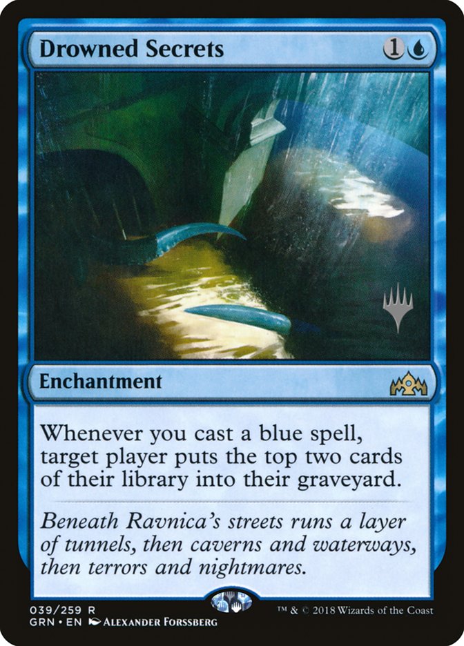 Drowned Secrets (Promo Pack) [Guilds of Ravnica Promos] | The CG Realm