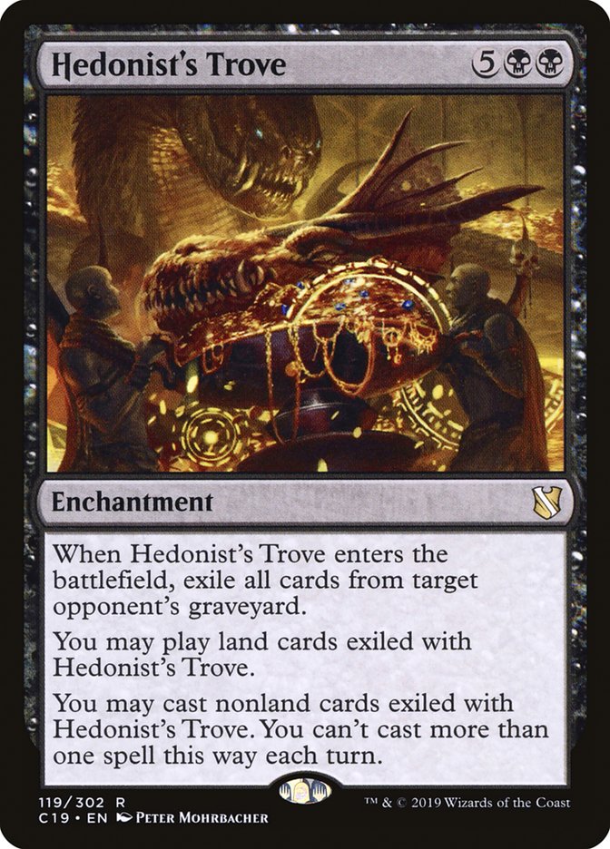 Hedonist's Trove [Commander 2019] | The CG Realm