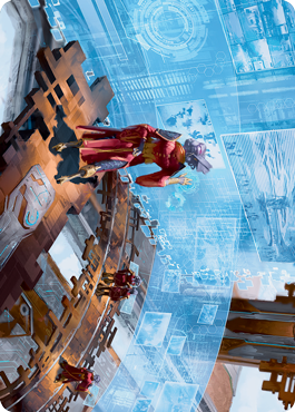 Universal Surveillance Art Card [Kamigawa: Neon Dynasty Art Series] | The CG Realm
